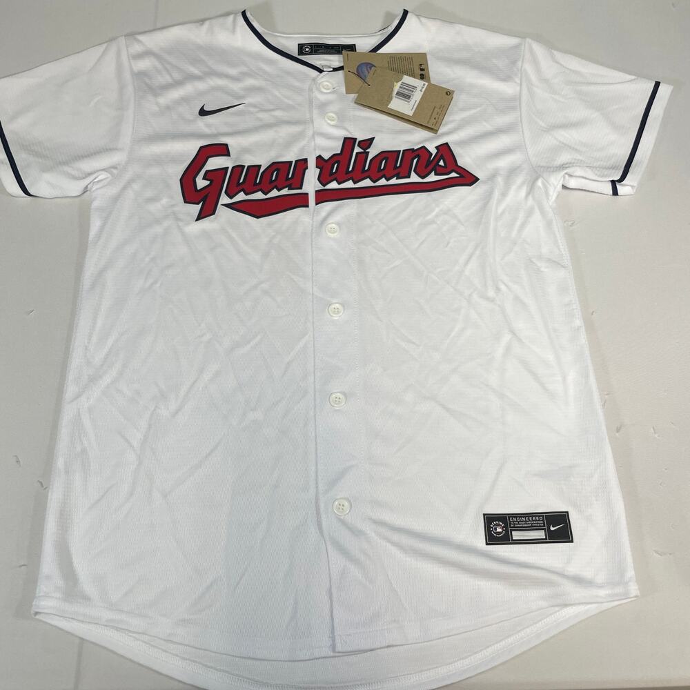 Jose Ramirez Cleveland Guardians Nike Baseball Jersey Women's Size Large NWT